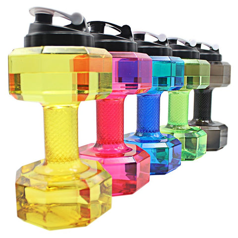 Dumbbells Shaped Water Bottle